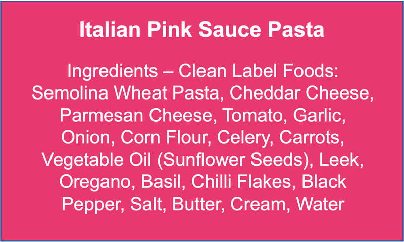 Italian Pasta Pack of 4 - Pink Sauce Penne Pasta