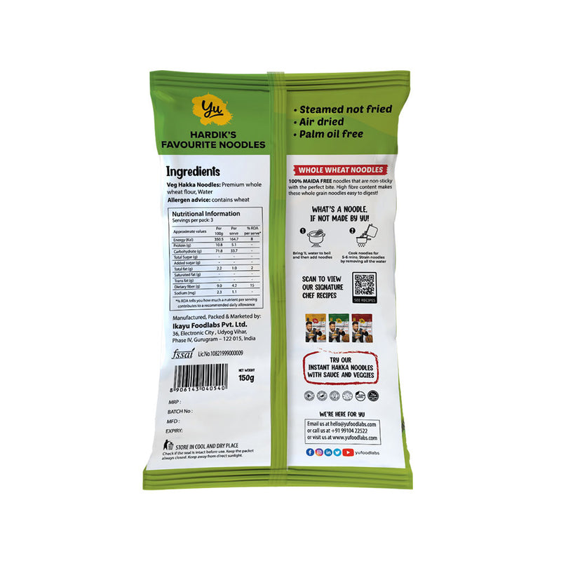 Whole Wheat Noodles - Pack of 2