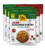 Instant Noodles Combo Pack - 3 Kung Pao Chicken, 3 Schezwan Stir Fry - Pack of 6