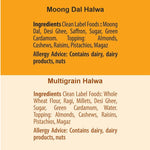 Special Variety Halwa Pack of 2 - Moong Dal Halwa, Multigrain Halwa