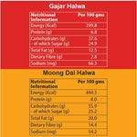 Halwa Combo Pack of 4 - 2 Gajar Halwa, 2 Moong Dal Halwa